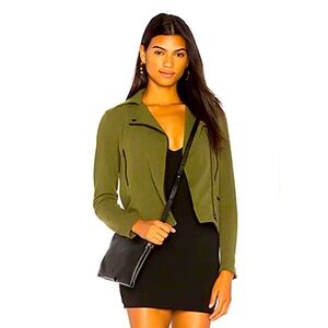 NWOT Bobi Knit Moto Jacket